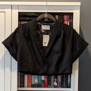 Dressy Shrug in Black // H&M // Size 8